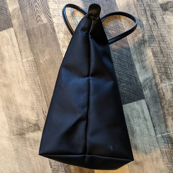 Longchamp Les Pliages Neo Tote Bag Black Nylon & Leather - Picture 4 of 10